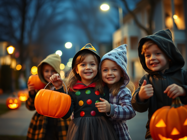 Halloween – sărbătoarea oamenilor veseli și curajoși!